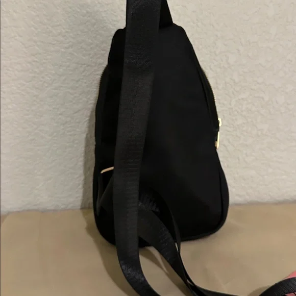 Black Quilted Sling Bag - Picture 6 of 6